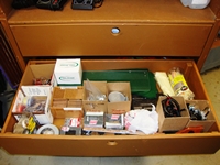 Fig 6 - Supply Cabinet Bottom Drawer
